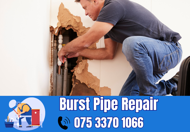 burst pipe repair Sandwich